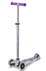 Micro Maxi Deluxe Flux LED scooter Purple