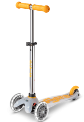 Micro Mini Deluxe Flux LED scooter Yellow