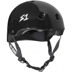 S-One V2 Mega Lifer Helmet S Black Glossy