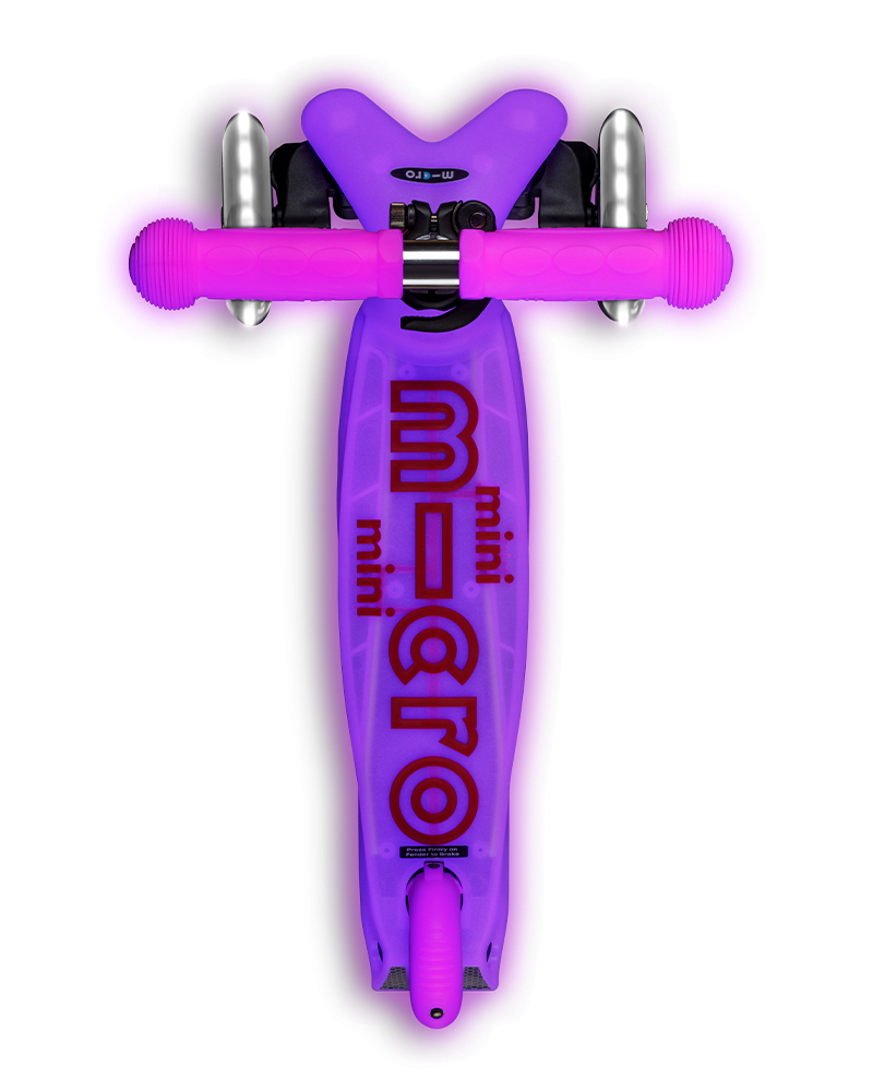 Micro Mini Deluxe Glow LED scooter