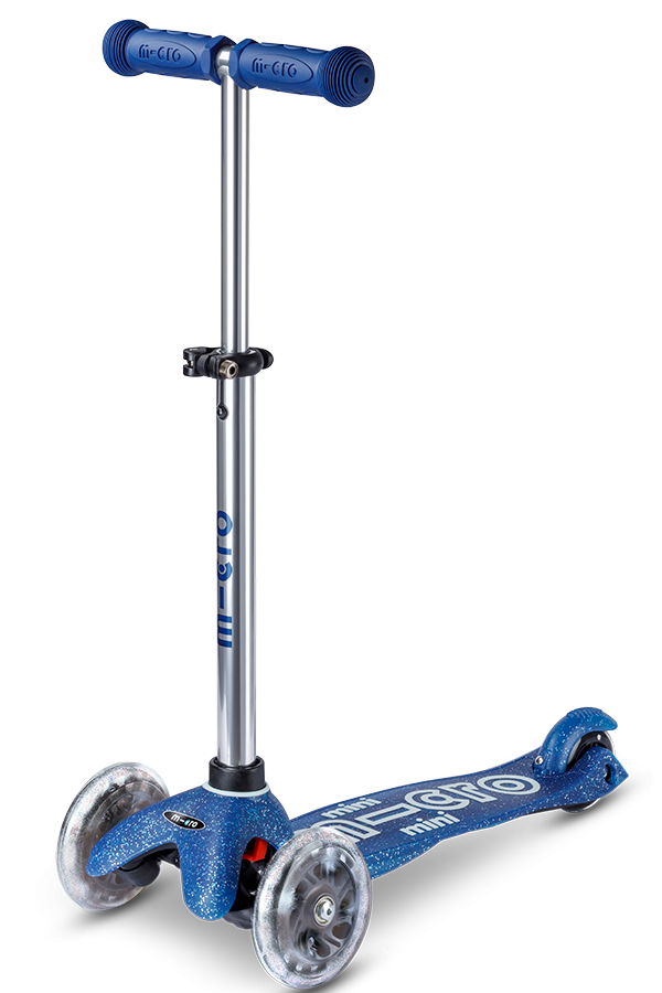 Micro Mini Deluxe Glitter LED scooter