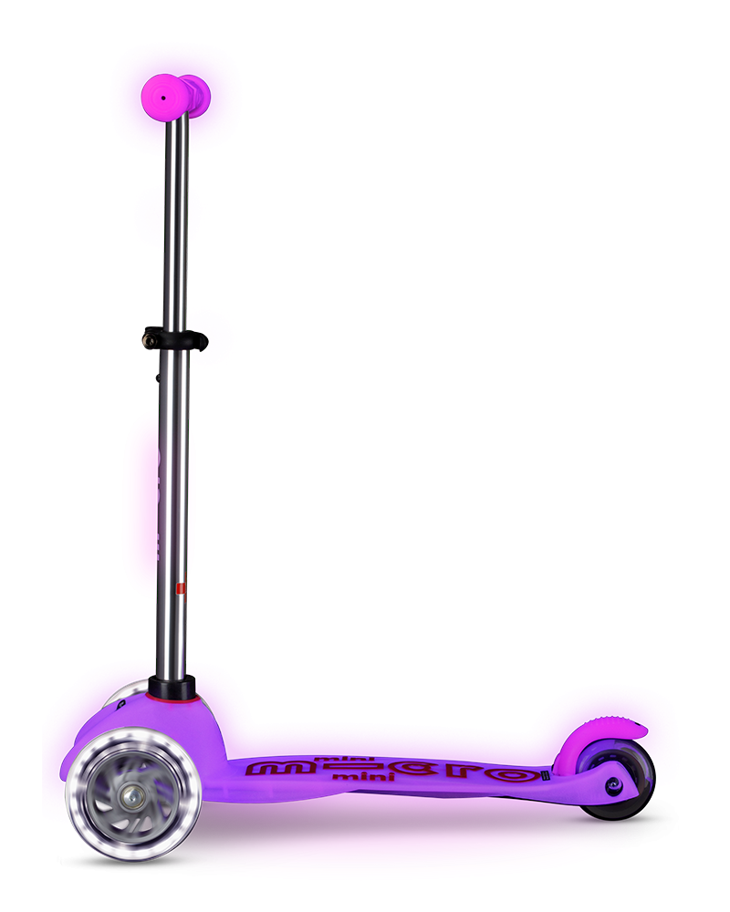 Micro Mini Deluxe Glow LED scooter