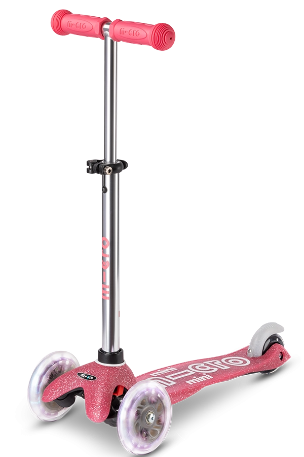 Micro Mini Deluxe Glitter LED scooter