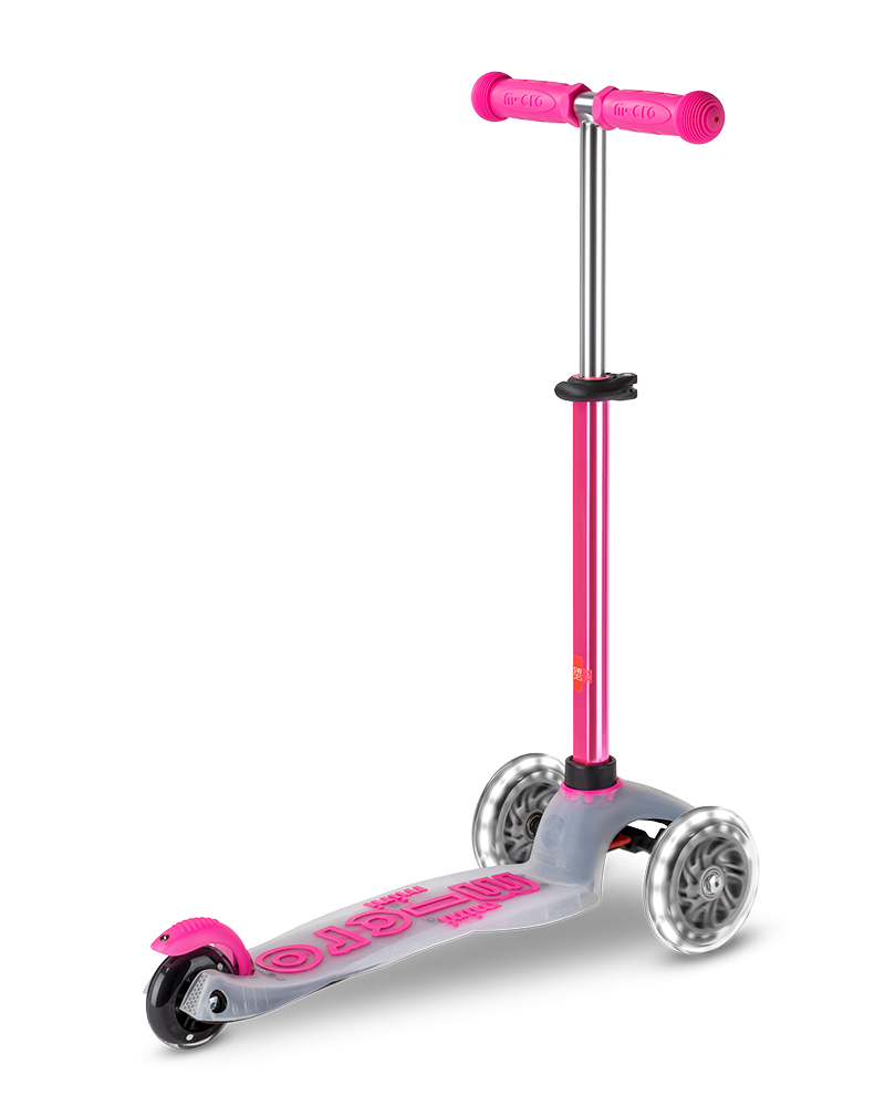 Micro Mini Deluxe Flux LED Neochrome scooter