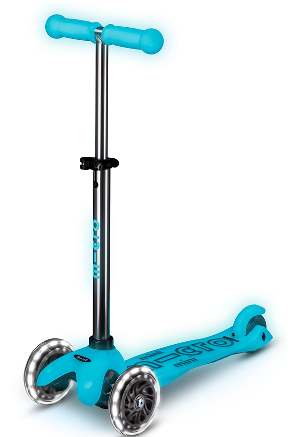 Micro Mini Deluxe Glow LED scooter