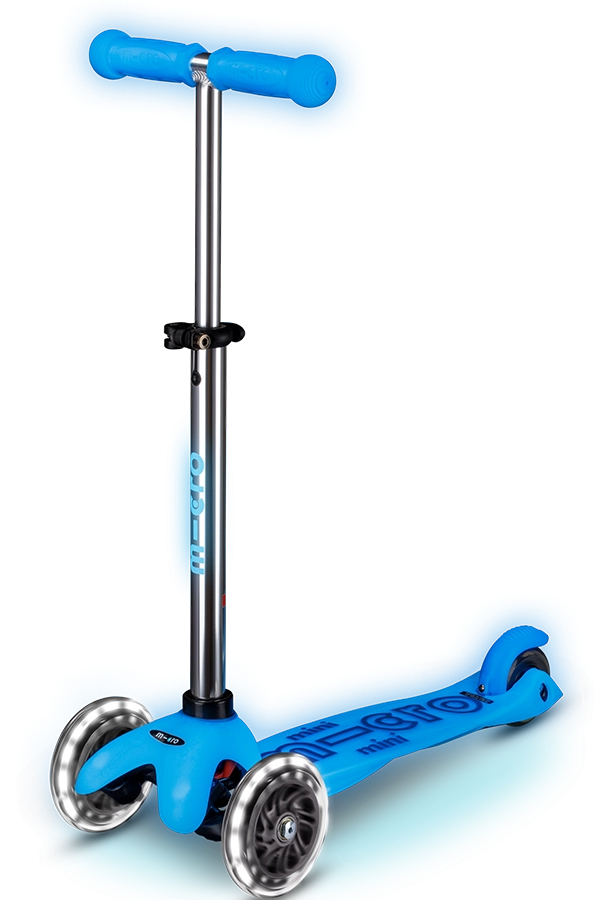 Micro Mini Deluxe Glow LED scooter