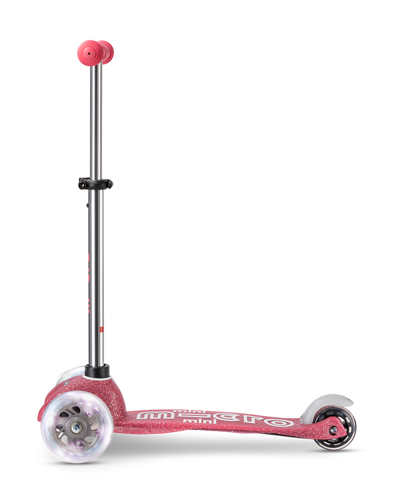 Micro Mini Deluxe Glitter LED scooter