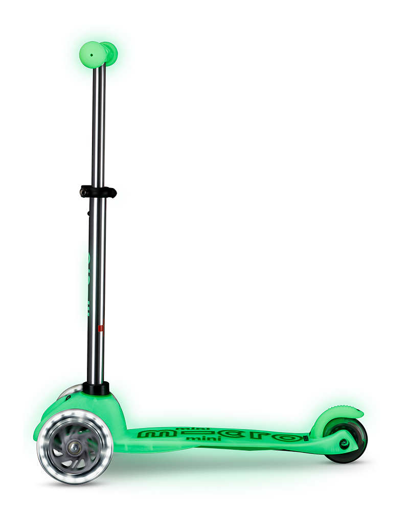 Micro Mini Deluxe Glow LED scooter